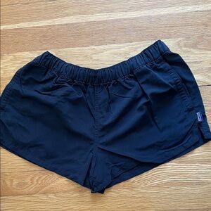 Patagonia Women’s Black Athletic Shorts with Elastic Waist